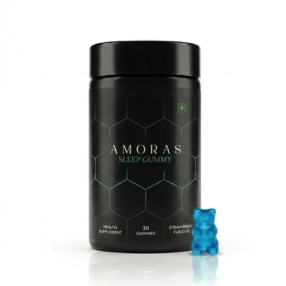 Amoras Sleep Gummy | Ashwagandha & Melatonin | 30 Gummies