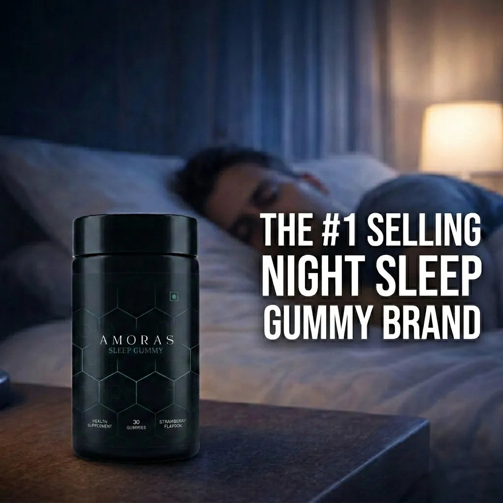 Amoras Sleep Gummy | Ashwagandha & Melatonin | 30 Gummies
