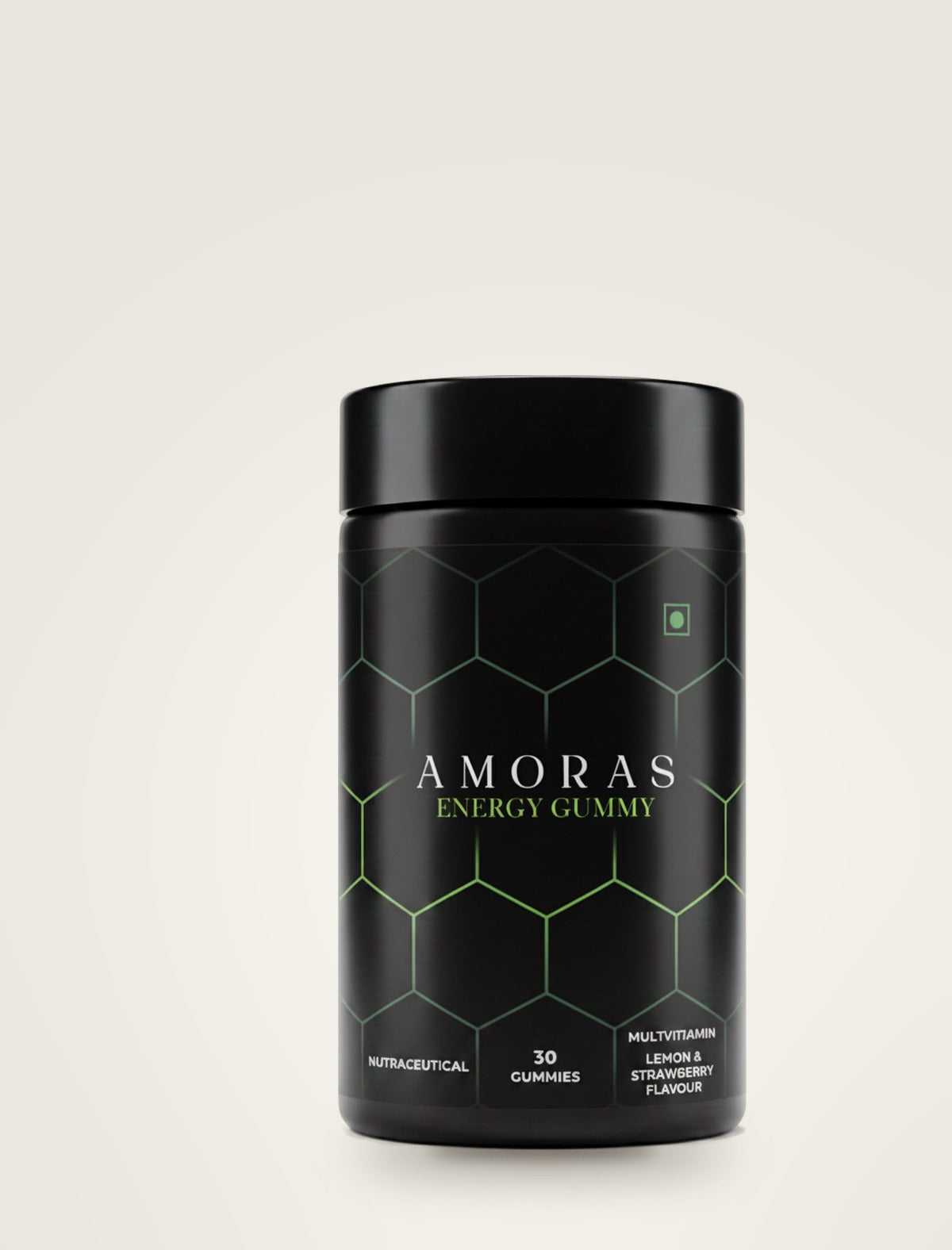 Amoras Energy Gummy jar